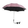 Baby Stroller Parasol Clip On Baby Pram Sun Shade Sun Protection Umbrella with Adjustable Clamp For Beach Outdoor 85cm Large Version Denim Red