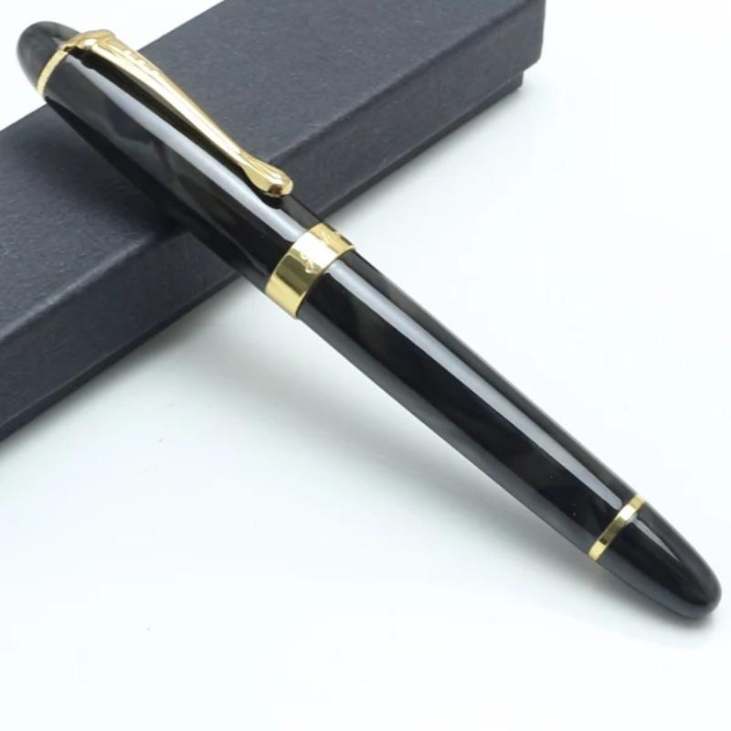 JINHAO X450 Töltőtoll 18KGP 0.5mm Vastag Írószemcse Executive Kék Márványozott 21 Stílus Irodaszerek Iskolai és Irodai Kellékek Írótollak
