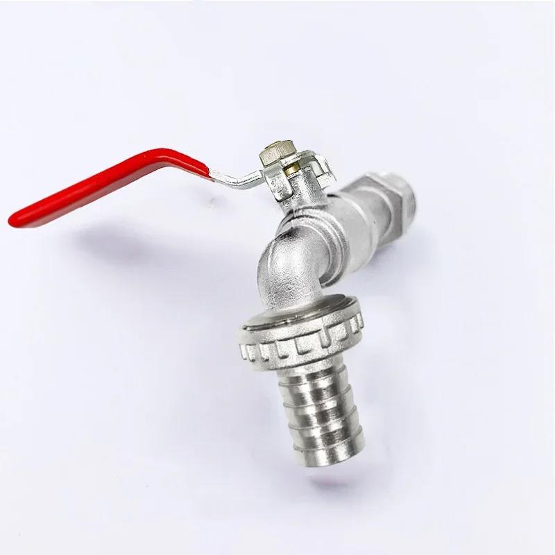 1/2inch Garden Irrigation Brass Faucet IBC Tank Water Tap Single Outlet Valve Replacement Antifreeze Outdoor Balcony Accessories
