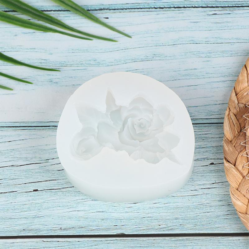 1Pc Flower Shape Silicone Mold Gardenia Plumeria Rubra Molds Diy Baking Tool