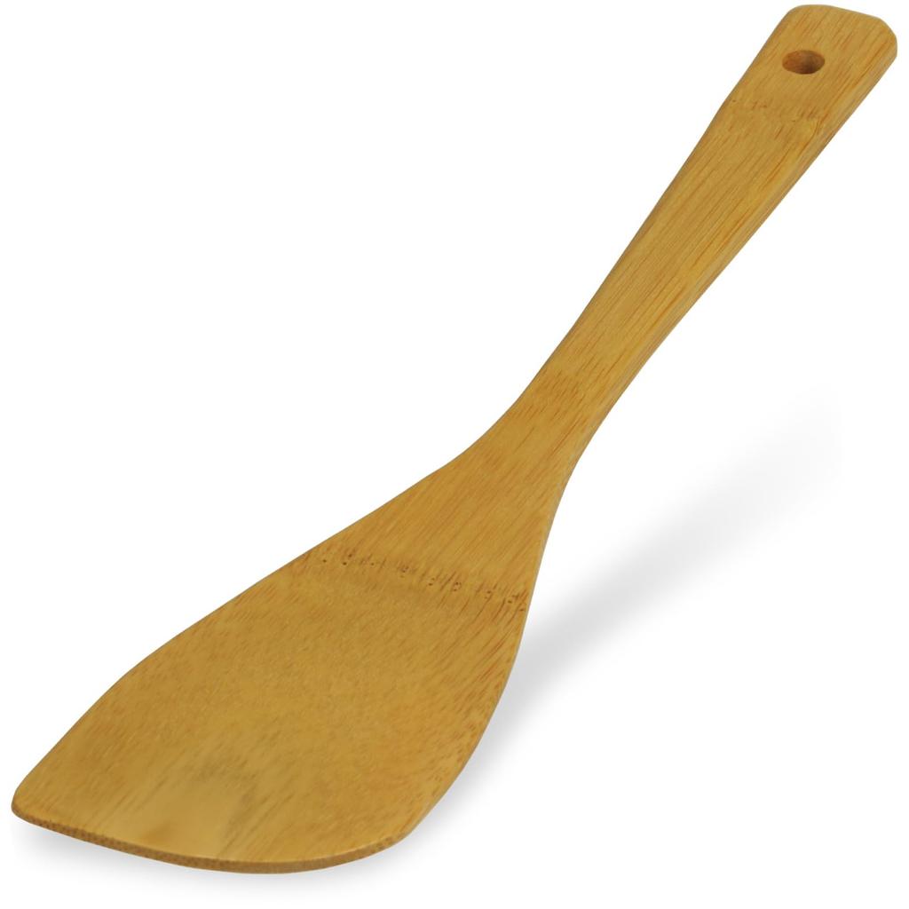 Morikuru Made In Japan Soot Bamboo Wooden Cooking SG Wonder Zone Length 30cm (Morikuru) Turner, Bamboo, Spatula, Turner, Spatula, Tool, TK04-14,