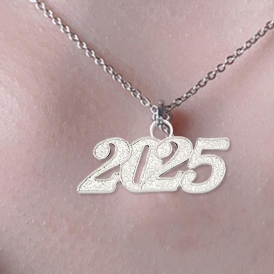 50 Buc Pandantiv DIY 2025 pentru Pălărie Brățară Colier Accesoriu Bijuterii Charm Cadou de Anul Nou Kit de Artizanat Pandantiv Număr Mini Bijuterii Realizare Sigilii Charms