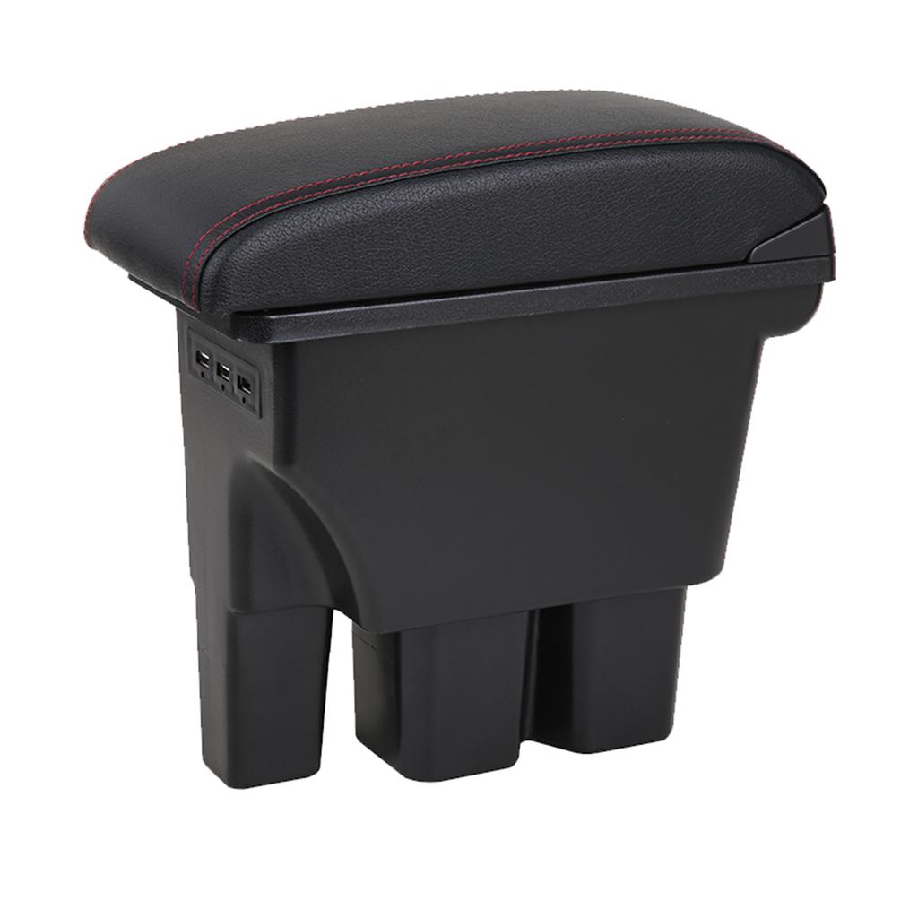 Car Center Armrest Box Assembly Storage Box with USB Ports for Suzuki Jimny 2019-2023 JB74 Retrofit Parts Interior Accessory