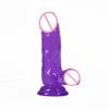Transparent Glass Dildo Simulation Dildo Size Gun Machine Female Masturbation Stick Adult Sex Sex Product