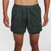 Nike Running Division Lightweight Comfortable Lace-Up Three-Quarter Sports Shorts Men Shorts Green Black HM9061338