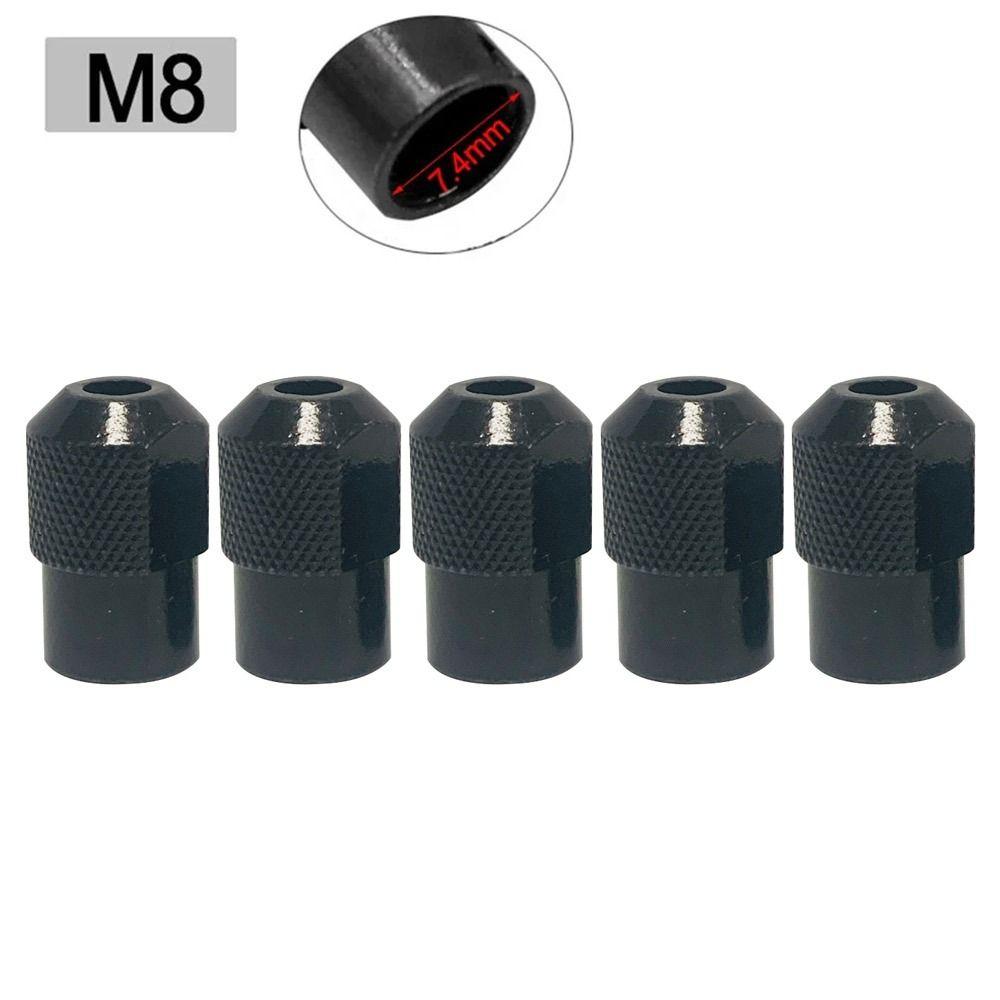 1/5Pcs Diamond Rotary Tools Chuck Nut Silver Black Electric Grinder Accessories Mini Drill Chuck