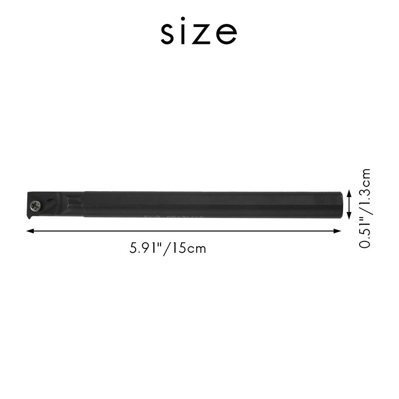 2025 Trend 1/2 Inch Lathe Threading Boring Bar With 10Pcs 16IR AG60 Internal Threading Carbide Turning Inserts And T15 Wrench