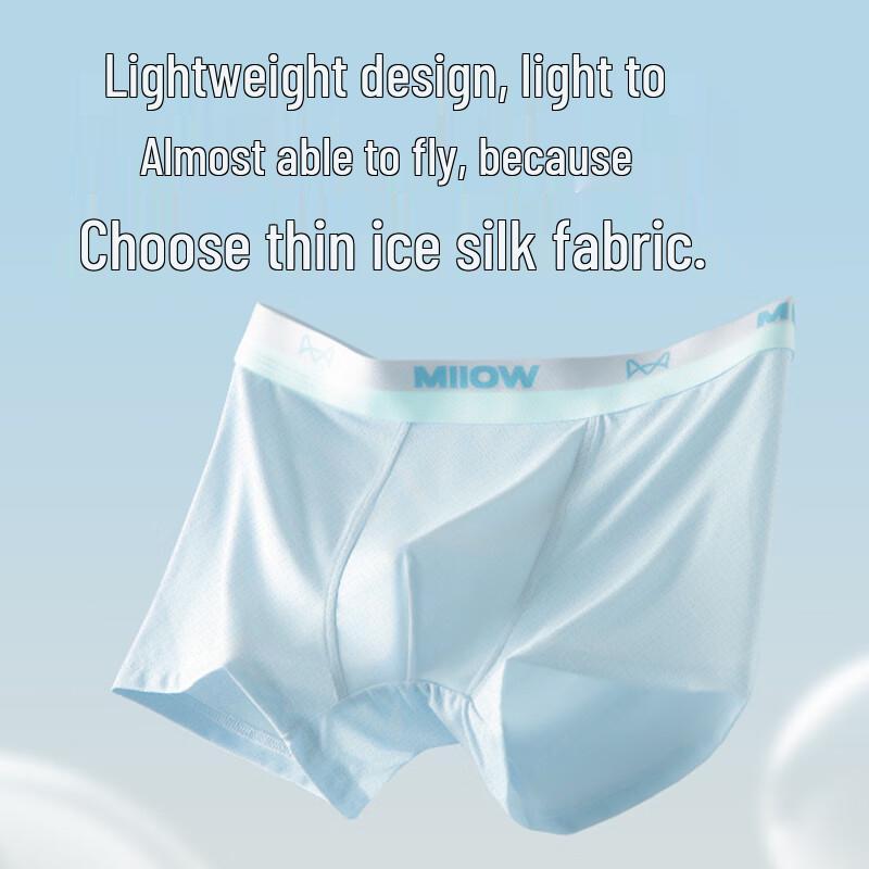 MaoRen Men's Breathable Boxer Briefs 4-Pack