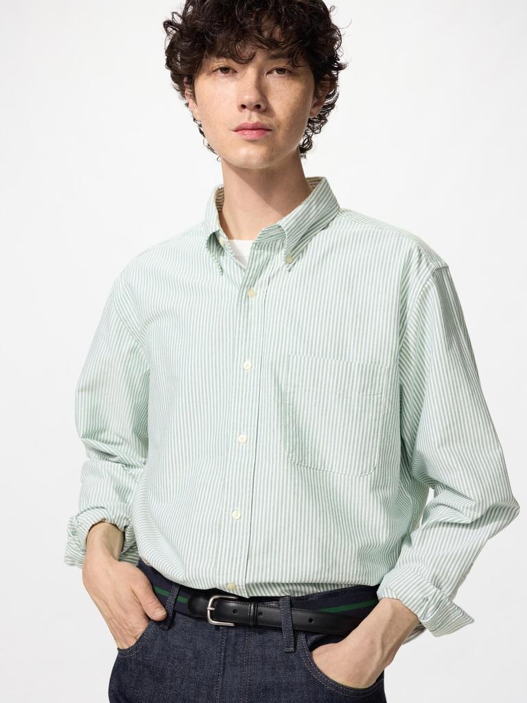 Uniqlo Japan Oxford Shirt Stripe