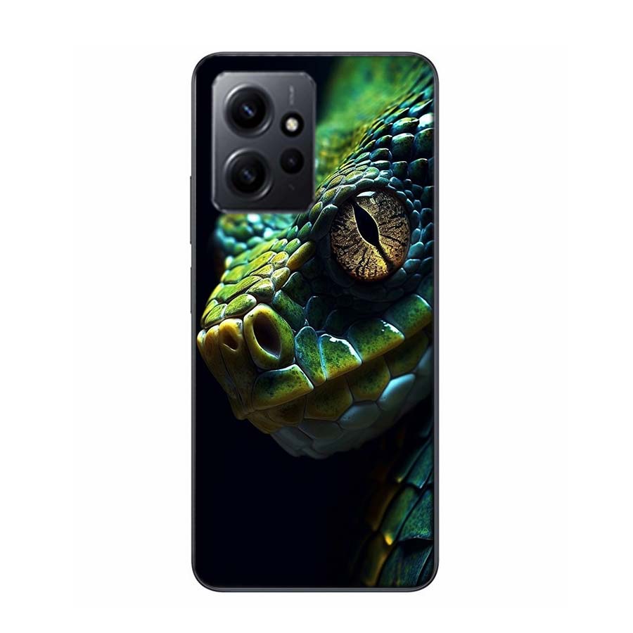Forest Vipers And Pythons Phone Case For Redmi 12 13C 12C 15C 9 10 10C Note 13 Pro Plus 14 15 Pro 9T 9C 9A TPU Soft Cover Clear