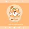 Corgi Puppy Mouse Pad with Wrist Rest for Office and Gaming - Cute Keyboard Hand Support for Small Desks
