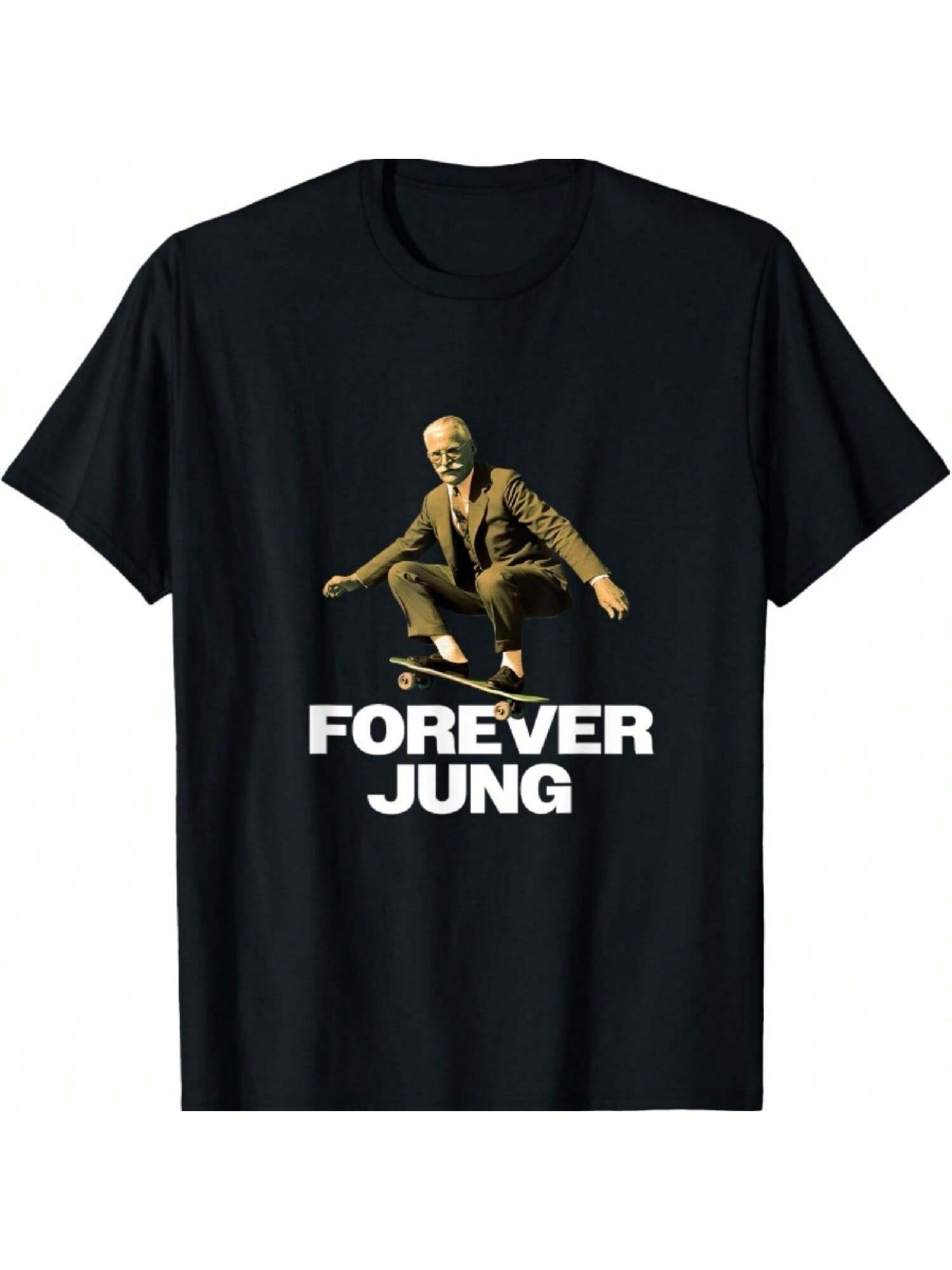 Forever Jung - Funny Psychoanalyst Design T-Shirt S