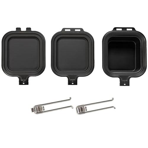 

BUNDOK Iron Cooker Set BD-916 Hot Sand Frying Pan Pot Handle Removable