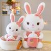 Baby Bottle Rabbit Plush Toy Cute Cartoon Child Girl Sleeping Gift Companion