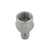 Stainless Steel Carbon Dioxide Inflatable Connector M11 Thread 8mm Quick Connection Adapter Quick Disconnect Accessories