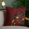 Cute M-Megumin Cushion Cover Soft Short Plush Double-Sided Printing Home Decor Machine Washable Pillow Case Gift