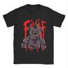 FNAF At Freddys Maglietta Unisex Cotone Fantastica Maglietta Girocollo T-shirt Manica Corta Abbigliamento