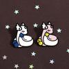 Cartoon Unicorn Exceptional Brooch With Stunning Enamel Cute Magical Badge Accessory