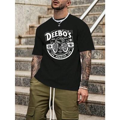 T Shirt Man Multicolor Hip Hop Tee Shirts O-Neck Casual Short Sleeve Cotton Comfortable Soft Clothes