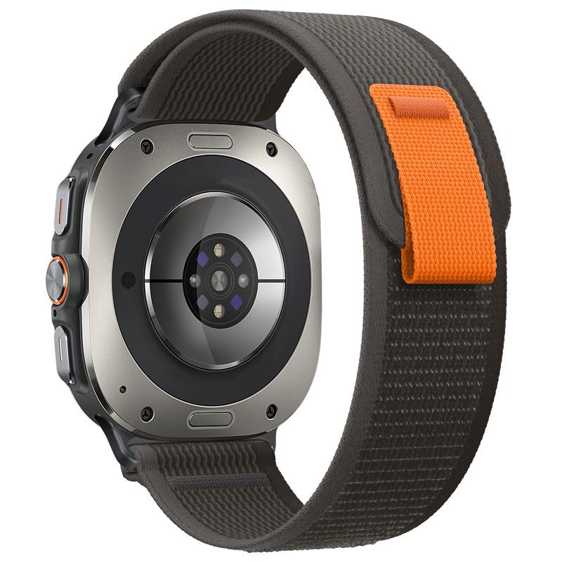 Trail Loop Strap for Samsung Galaxy Watch Ultra 47mm Nylon Bracelet Wristband for Galaxy Watch 8 Ultra 47mm Breathable Belt