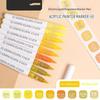 Acrylfarbe Marker Set 9 Stück 9 Farben Direkte Flüssigkeit Schnell Trocknend Wasserdicht für DIY Outdoor Graffiti Innen Heimdekoration Basteln