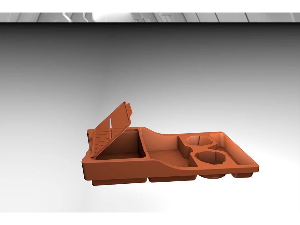 Enhanced Accessories for Equation Leopard Titanium 7 Console Storage Compartments