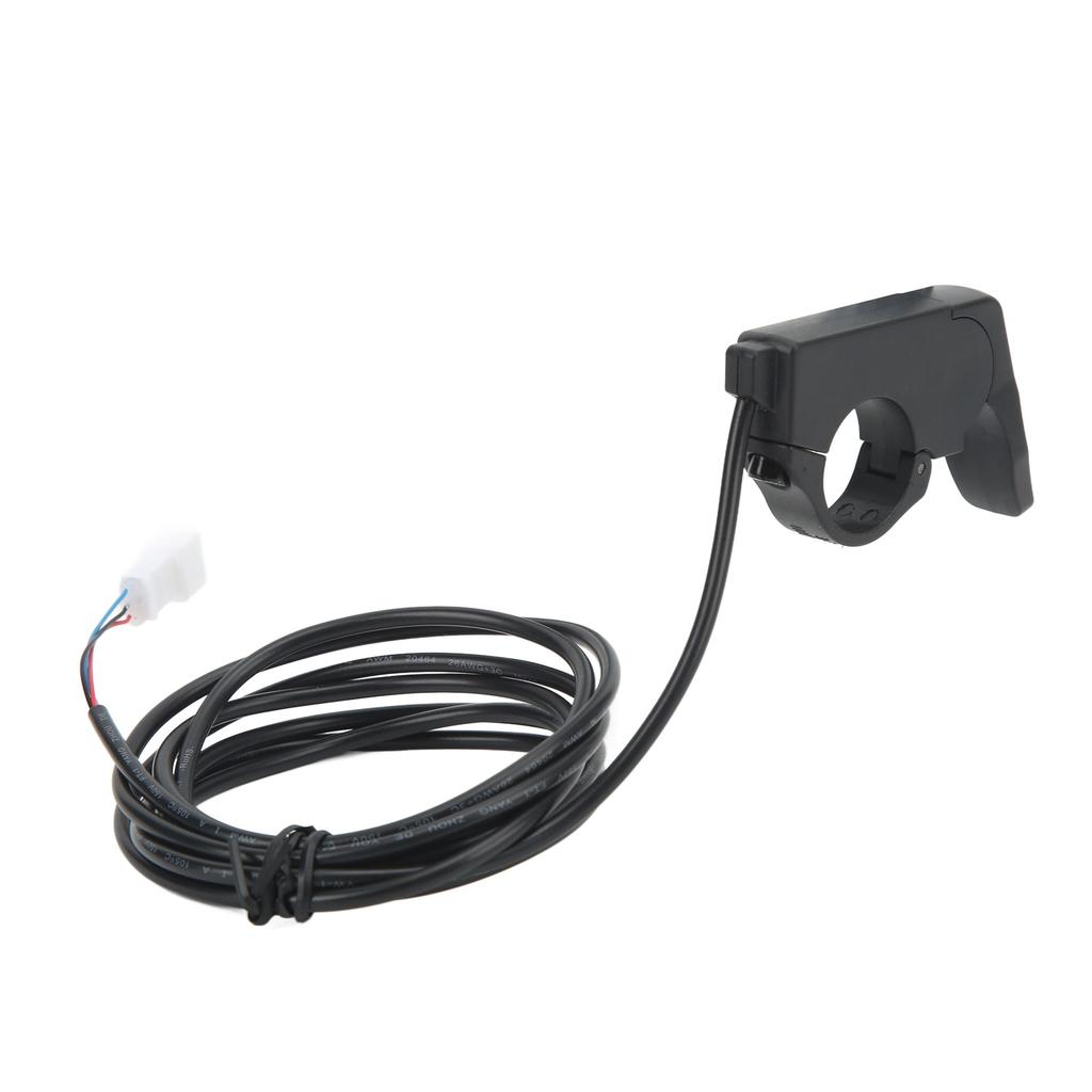 Electric Bike Thumb Throttle Left Right Universal Wearproof Skid Resistance Bike Thumb Accelerator with SM Connector