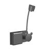 Wall-Mounted Hair Dryer Holder No Punching Bathroom Storage Rack Blower Bracket  Toilet