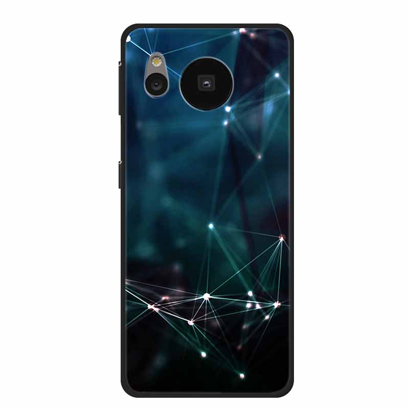 Per Custodia Sharp Aquos Sense 8 Cover Telefono Sense8 Silicone Nero Morbida Cover Posteriore Custodie Coque