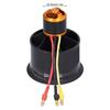 50mm Ducted Fan, Powerful 12-Blade Electric Ducted Fan for RC Airplane Enthusiasts (5000kv Clockwise)