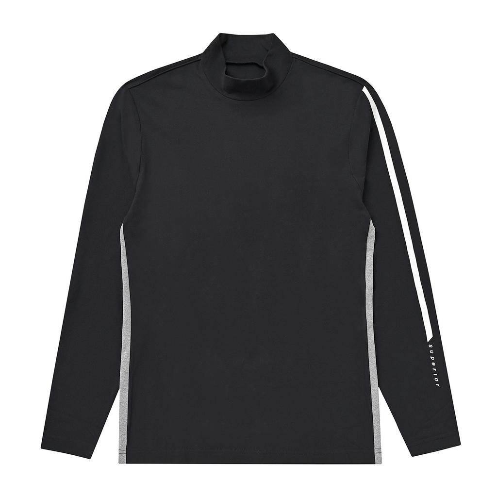 SUPERIOR Men'S Transitional Logo Point Base Layer Black (Icb140139)
