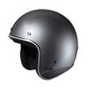 MOTO BASE SGPSC Standard Motorcycle Vintage Jet Helmet MBHL-VJ01 Dark SilverFree Size (57-60cm)