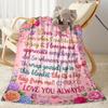 Best Mom In The World Flannel Blanket-Soft and Suitable for Sofas,Beds,Offices,Travel,All Seasons,Great Gift for Holidays and Birthdays.