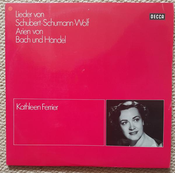 

LP Record KATHLEEN FERRIER - Kathleen Ferrier - Arien Und Lieder KD11015 Decca 1975 Germany Classical Used