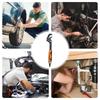 Plumbing Wrench Non-Slip Grip Punch Tool Pry Bar With Pointed Tail Bolt Wrench For Home Bathroom Kitchen Garage Car Repair
