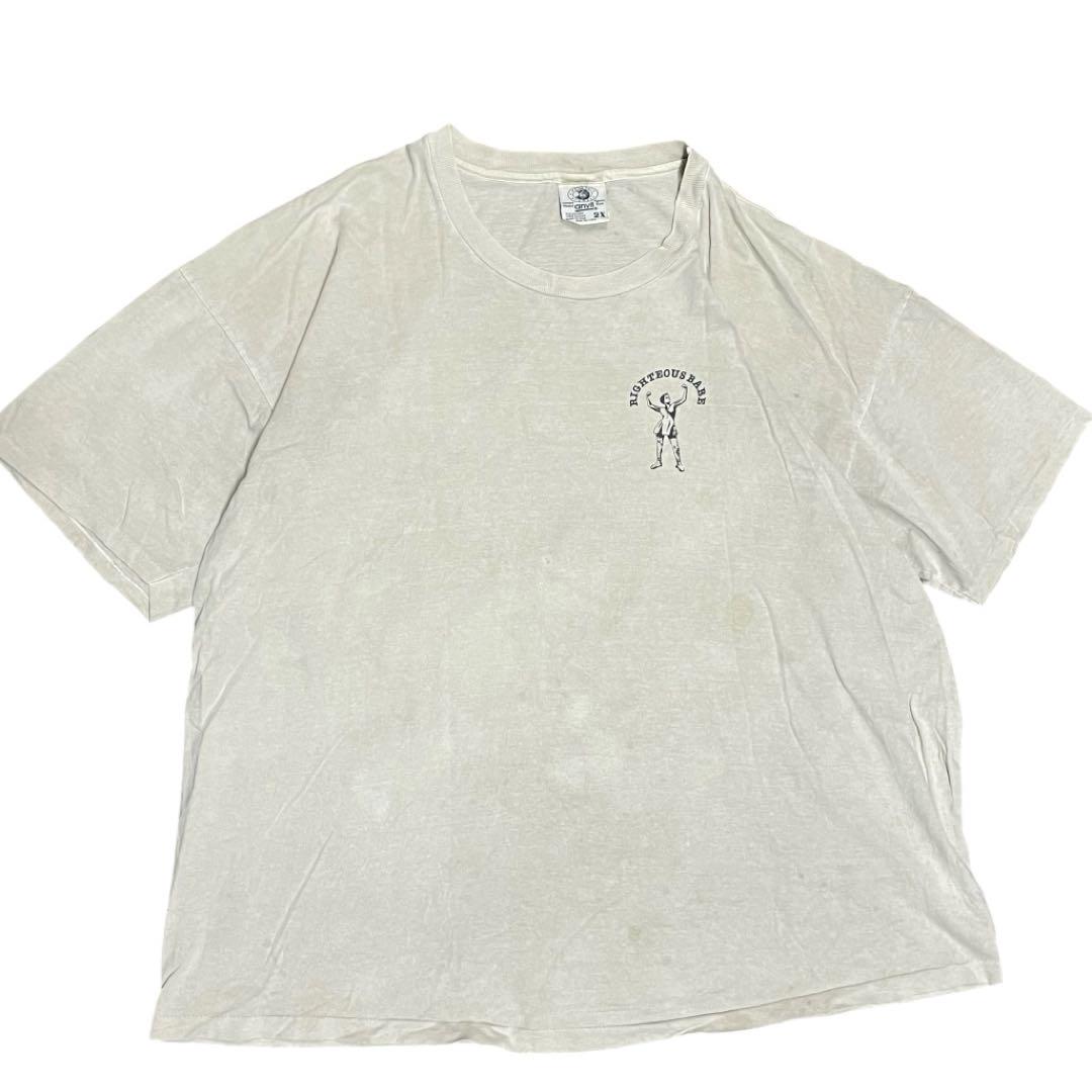 

[USED] Rare 90s Anvil Label T-shirt featuring Ani DiFranco in a single stitch design