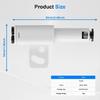 For X1 P1 X1C P1S P1P 4 In 1 PTFE Adapter Pipe Expansion Port Connectors 4 Feeding Module 3D Printer Adapter Accessories