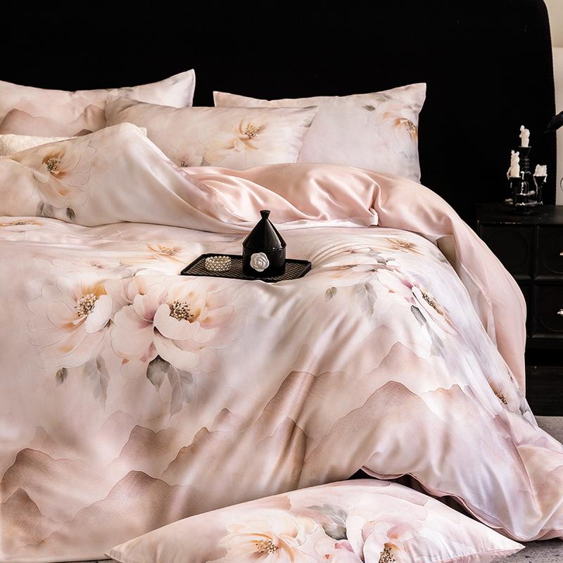 New  Luxury 100% Tencel Bedding Sets - High - Density, High - Count for 1.5m/1.8m/2.0m Beds