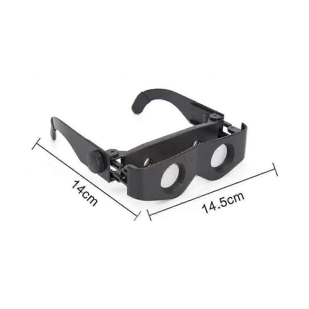 Fishing Binoculars Glasses Magnifying Telescope for Bird Watching Sports Concerts Tv Adults Kids Outdoor Hands Free Glasses with Glasses Case [free Sh