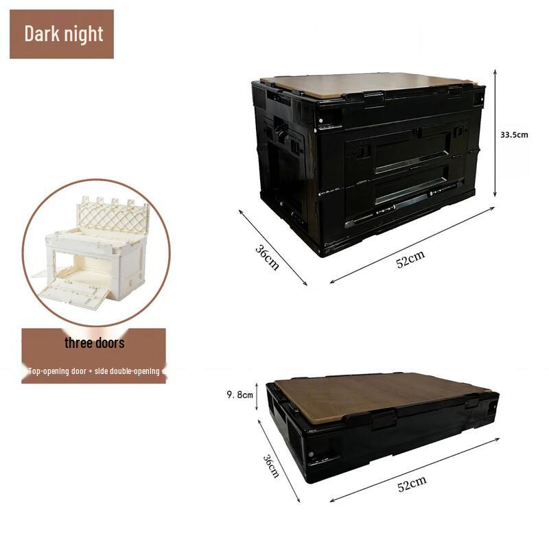 BXLJ Car Trunk Side-Opening Storage Organizer