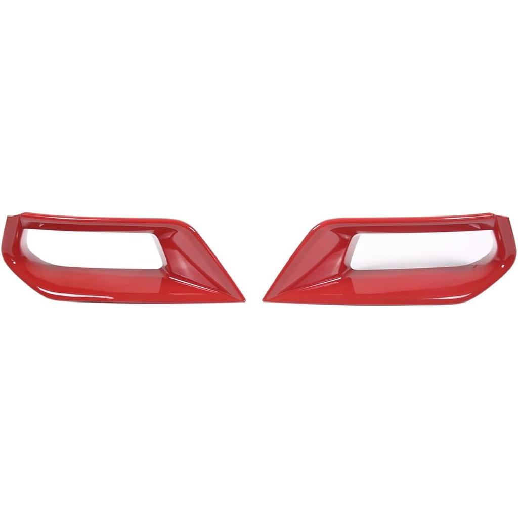 Car Front Side Bumper Air Duct Vent Frame for Chevrolet Corvette C7 Z06 2014-2019 Auto Front Bumper Cover Air Vent Intake Duct Decoration Trim