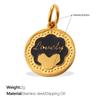 Cute Colorful Oil Dripping Small Pendant Multi-Style Cartoon Pendant Rainbow Smiley Face Love Diy Jewelry Accessories