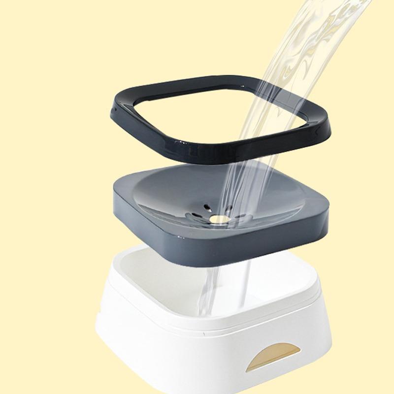 Anti-splash Water Bowl For Dogs 1L Large Capacity Drinker Drinking Bowls Dog Waterer For Puppy Cat Pet Accessories