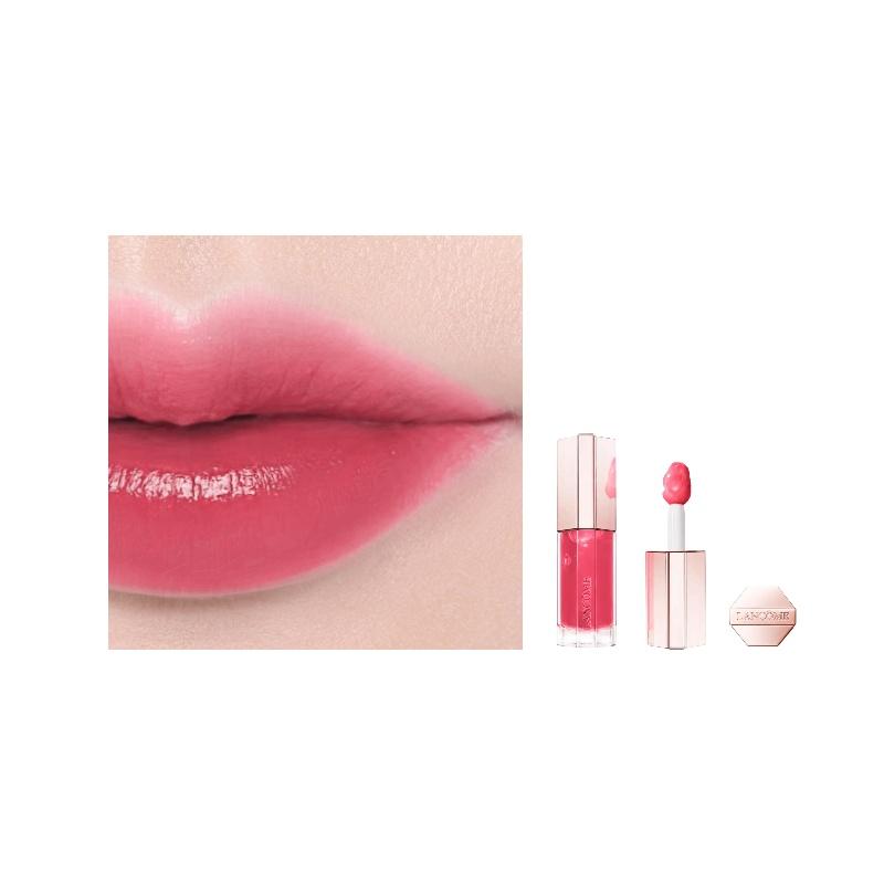 Блеск для губ Lancôme/блеск для губ/глазурь для губ Новый в 2025 году, это мой объемный блеск, ухаживающая эссенция, увлажняющий #27 Розовая гуава без подарочной коробки подарочный пакет белый