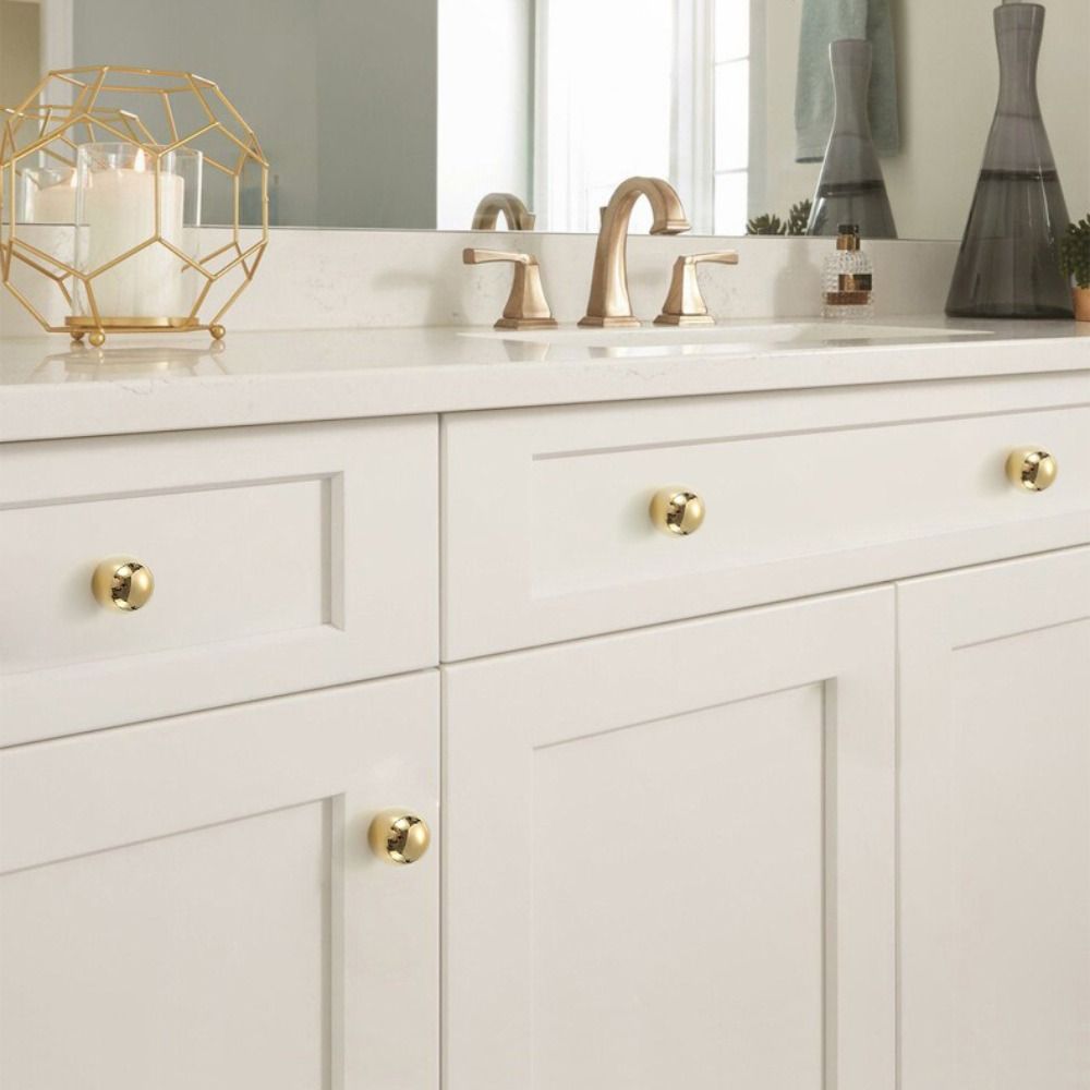 Beautiful Brass Cabinet Handle Light Luxury Long Handle New Drawer Pulls Shoe Cabinet