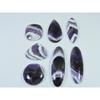 265Cts. Natural Amethyst Lace Agate Mix Cabochon Loose Gemstone 06 Pcs Lot C-799