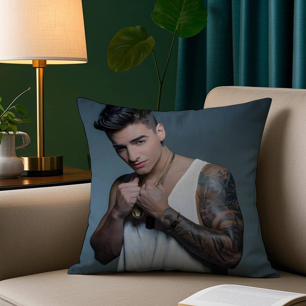 SSinger MMaluma Pillow Case Short Plush Print Cushion Cover Square Throw Pillow Covers Sofa Home Decor
