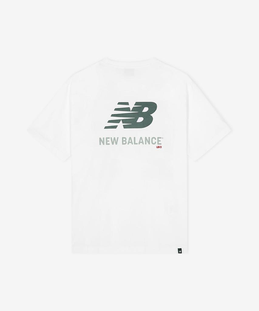 Nyuballanseu Nbneg21433 / Uni Essential Big Logo Short Sleeve T-Shirt (White)