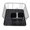 Countertop Dish Drying Rack Multifunctional Dish Drainer Rack with Utensil Holder for Kitchen Counter Sink Spoons and Forks