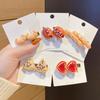 Food Croissant For Girls Hot Dog Duckbill Side Clips Women Hair Clips Korean Barrettes BB Hairpins